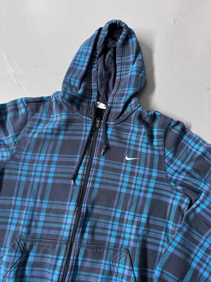 Nike Vintage Plaid Zip Jacket | S